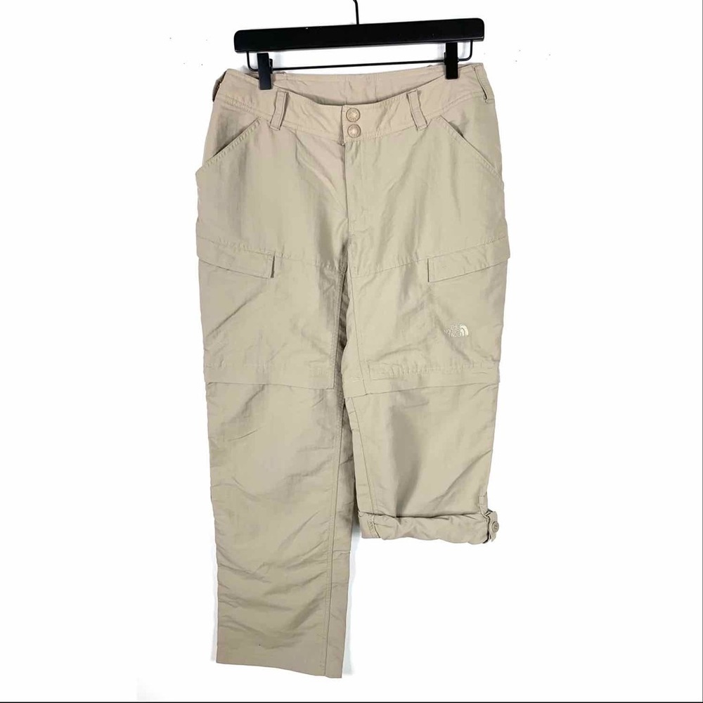 The North Face Sz 8 Convertible Pants Zip Off Legs